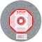 Shark Industries 6-in. x 1/2-in. x 1-in. Bench Seat Grinding Wheel 46 Grit, Aluminum Oxide 2013 - alternate 2
